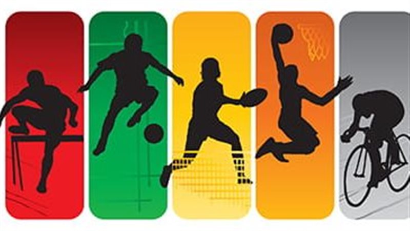ألعاب رياضية مختلفة