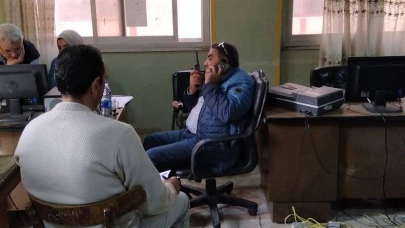 أثناء الجولة التفقدية
