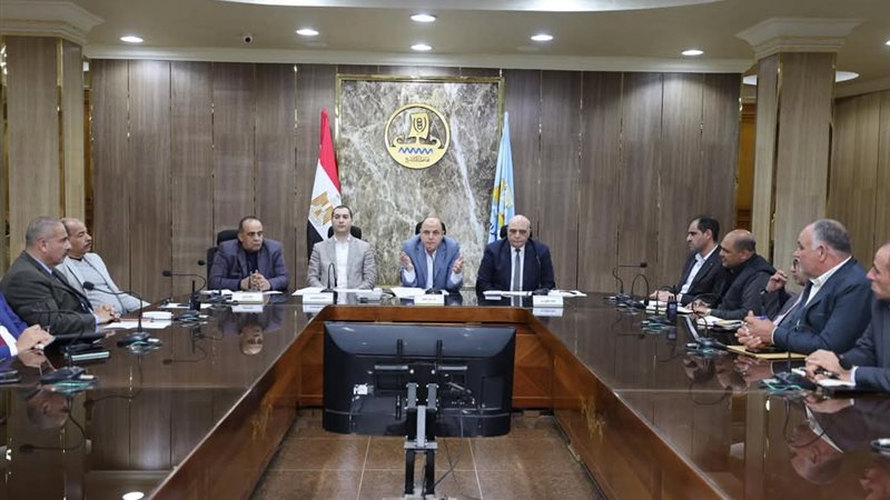 محافظ كفرالشيخ اجتماع