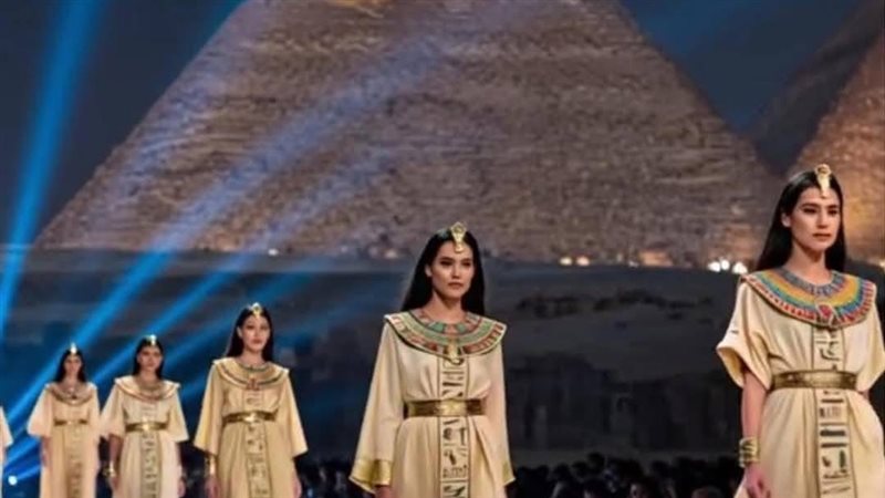 عرض أزياء ب Ai