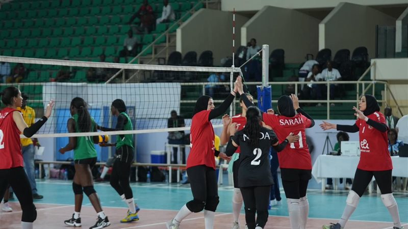 سيدات طائرة الاهلي