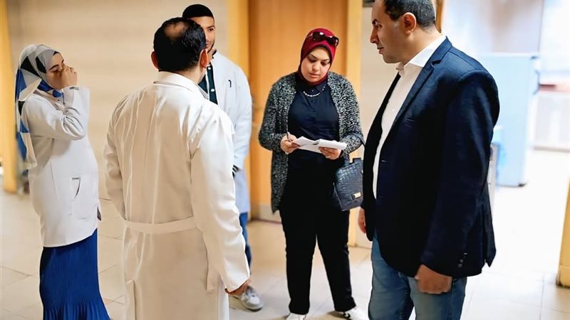 جانب من زيارة رئيس