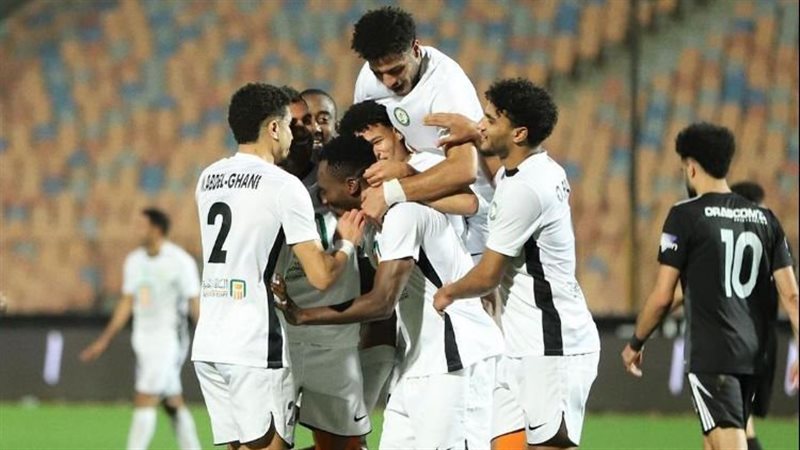 فرحة لاعبو البنك