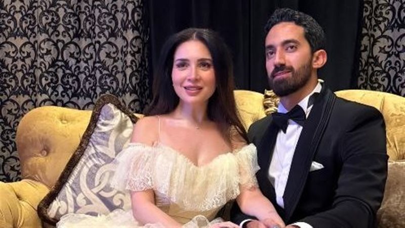 زواج مي عز الدين