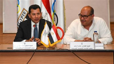إدريس يشكر صبحي لتأكيده على دور اللجنة الأولمبية والاتحادات فى صناعة الانجازات