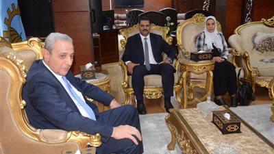 محافظ الغربية يستقبل وفد المجلس القومي لحقوق الإنسان في ختام زيارته للمحافظة 