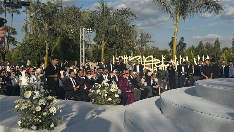 عدد من الصحفيين بحفل