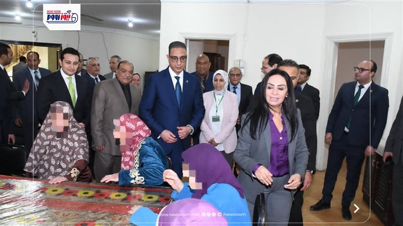 جانب من الزيارة 