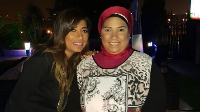 لميس سلامة ووالدتها
