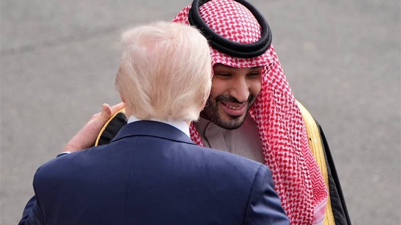 ترامب وبن سلمان