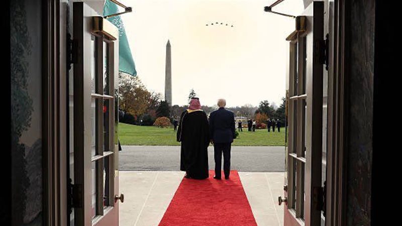 ترامب وبن سلمان 