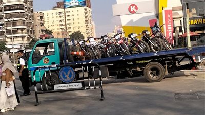 ضبط 286 مخالفة مرورية ويصادر مركبات مخالفين بالغربية خلال 24 ساعة