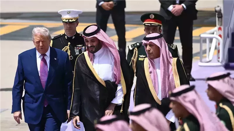 لقاء ترامب وبن سلمان