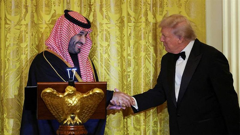 بن سلمان وترامب 