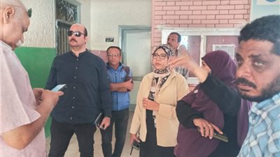 جولة ميداينة لحى الأربعين بالسويس لمتابعة اللجان الانتخابية لمجلس النواب| صور
