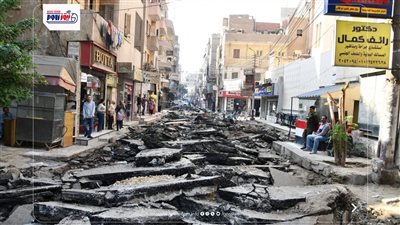 محافظ الفيوم يوجه بسرعة رفع مخلفات الطبقة الأسفلتية القديمة بشارع عدلي يكن 