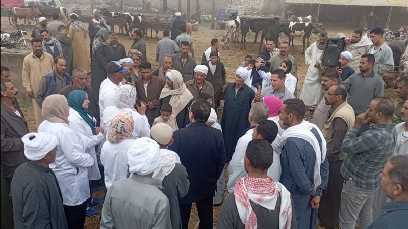 جانب من زيارة الحملة
