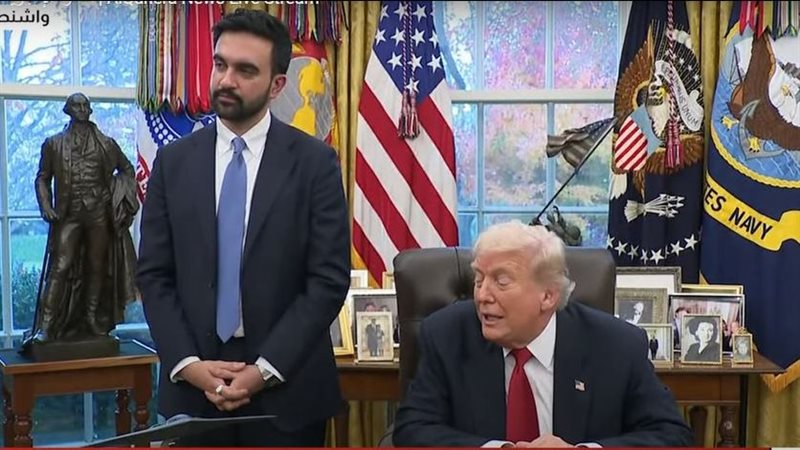 ترامب وممداني 