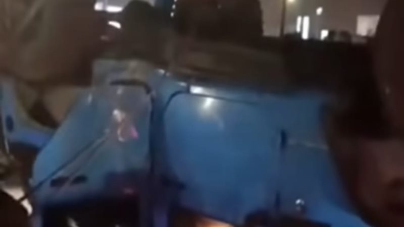 السيارة عقب الحادث