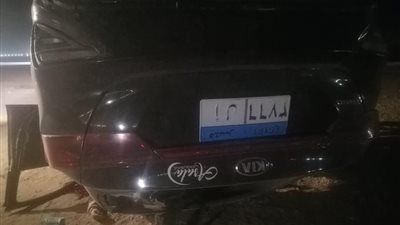 مصرع شخص في حادث انقلاب سيارة ملاكى بطريق السويس ـ القاهرة 