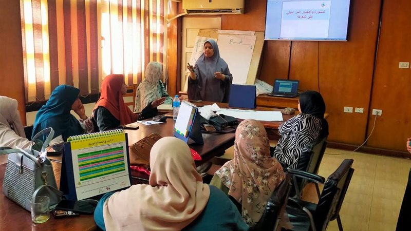 تدريبات مختلفة بمديرية
