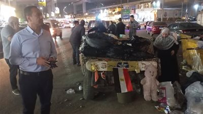 محافظة الجيزة تكثّف حملاتها الليلية لضبط عربات الكارو والتروسيكلات 