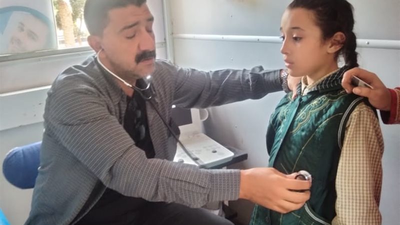 قوافل سكانية وطبية
