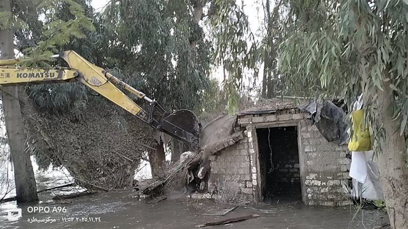 إزالة 22 حالة تعدٍ
