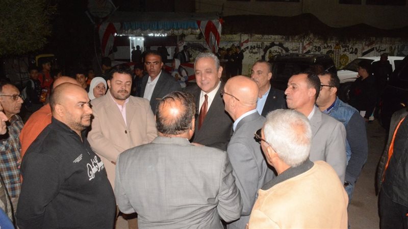 محافظ الغربية يتفقد