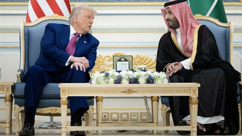 بن سلمان وترامب