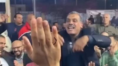وراحت فلوسك يا صابر.. نبيل أبووردة يشعل حماس المنصورة قبل الإعادة