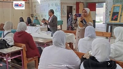 الوعي الوطني في العصرالرقمي محاضرة بمكتبة الطفل والشباب بسنورس في مدرسة الفنية
