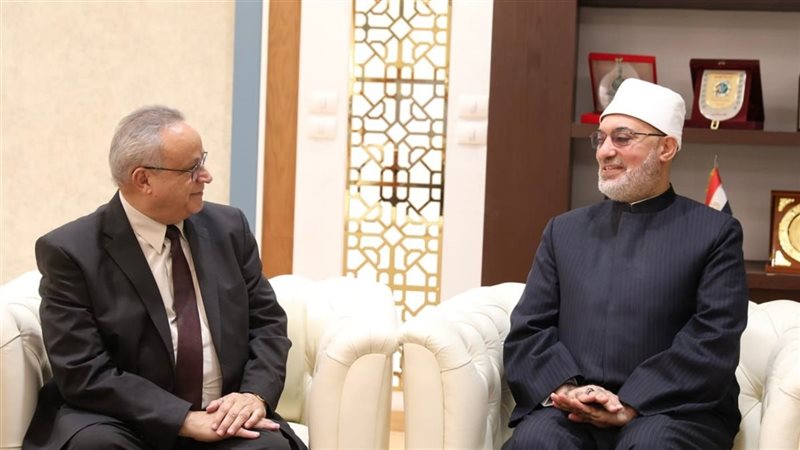 مفتي الجمهورية يستقبل