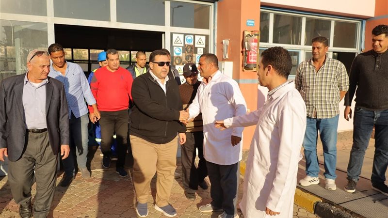 زيارة رئيس شركة مياه