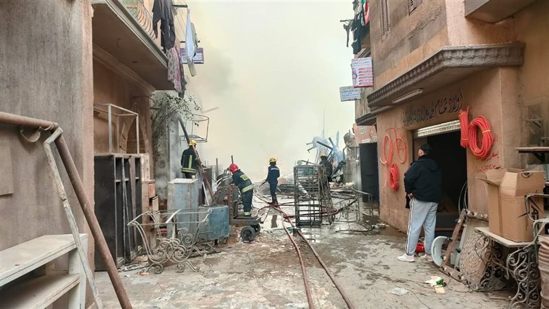 الحريق
