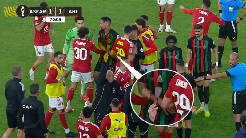 أحداث مباراة الأهلي