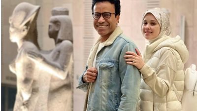 الفنان سامح حسين يتفاخر بالمتحف المصري الكبير| فيديو