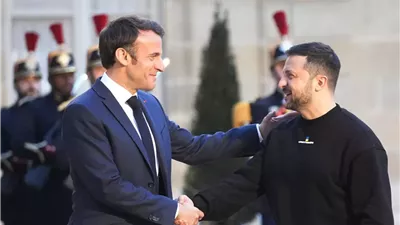 ماكرون: يمكن لأوكرانيا أن تعتمد على أوروبا اليوم وغدا 