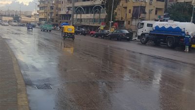أمطار متفاوته تضرب محافظة الإسكندرية استعداد لنوه قاسم خلال ساعات 