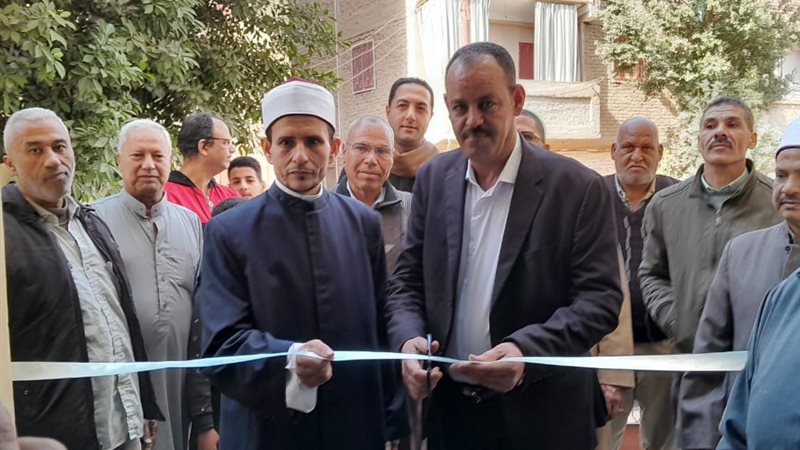 من افتتاح المسجد