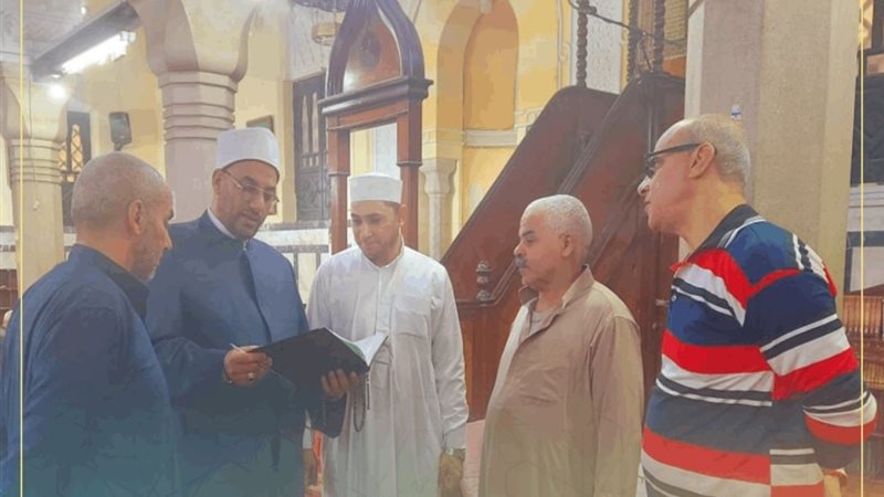 جولة مدير أوقاف الإسكندرية