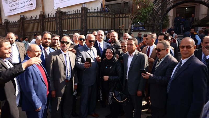 استقبال النقيب أعضاء