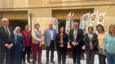 نائبة وزيرة التضامن تشهد ختام فعاليات معرض جمعية الصعيد للتربية 