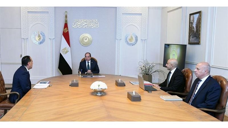 اجتماع  الرئيس السيسي