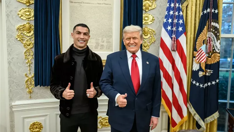 ترامب ورونالدو