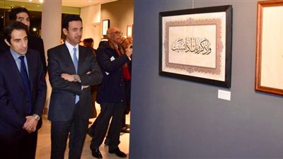 احتفالا باليوم العالمي للغة العربية.. بسام راضي يشهد أمسية مخصصة للخط العربي