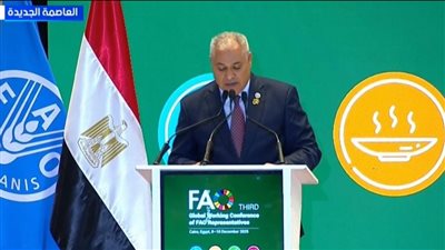 الواعر: مؤتمر «الفاو» في مصر فرصة لتبادل الخبرات وصياغة الحلول للأمن الغذائي