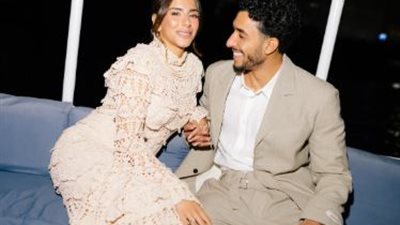 عمر مرموش يحتفل بخطوبته على نيل القاهرة: 