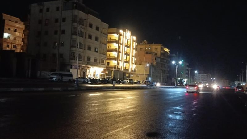 جانب من الأمطار 