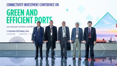 اللواء اسامة صالح يشارك فى فعاليات المؤتمر الدولي للاستثمار بالموانى الخضراء